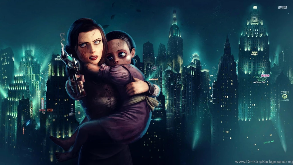 Elizabeth And Songbird BioShock Infinite Wallpapers Game ...