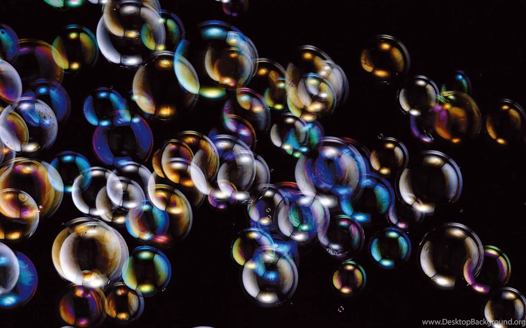 1096x729px Colorful Soap Bubble