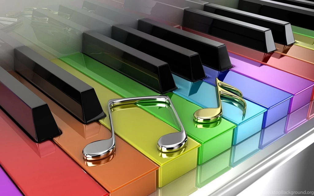Colorful 3D Piano Wallpapers HD