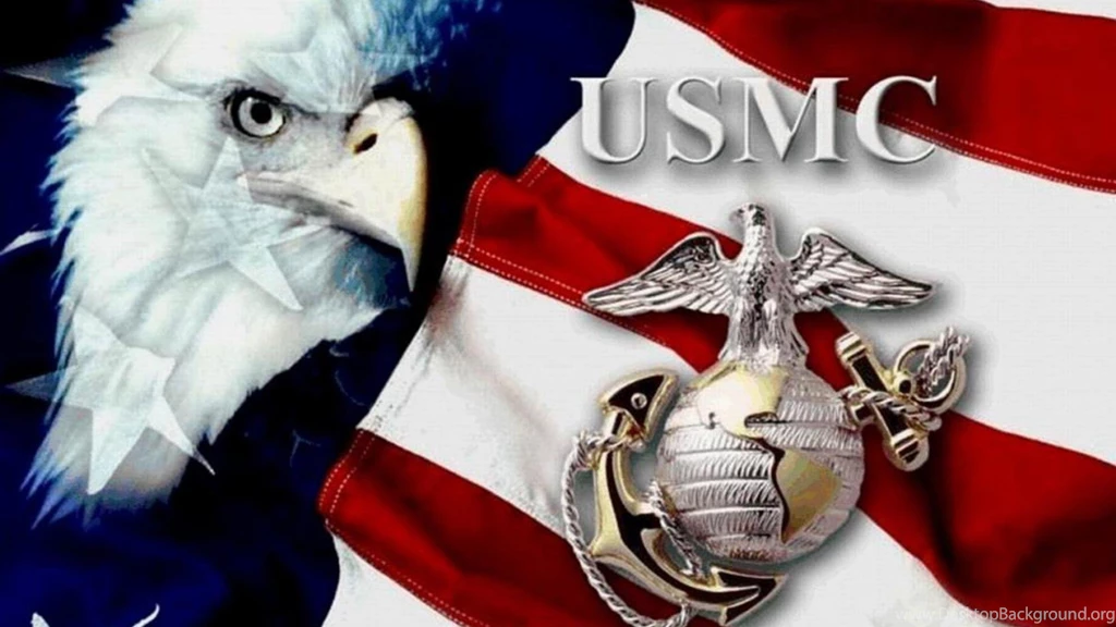 USMC THE FEW THE PROUD THE BRAVE WALLPAPER (