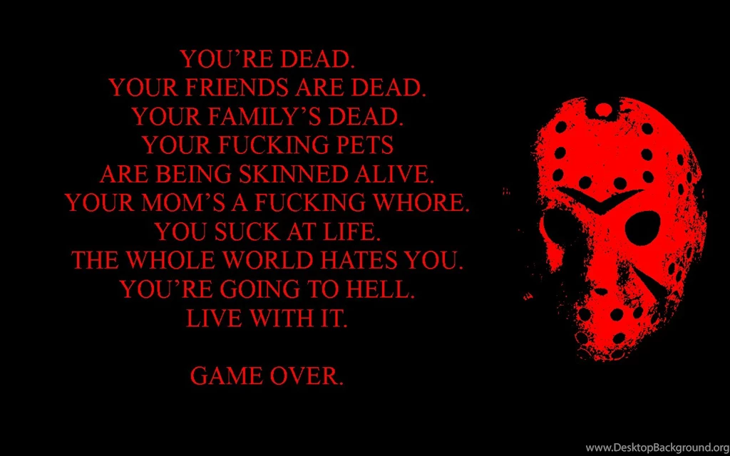 Friday The 13TH Game Over WP V2 By DTWX On DeviantArt