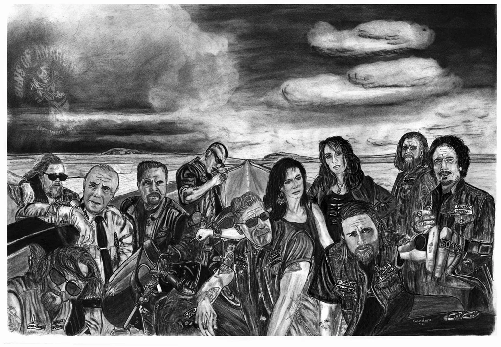 SONS OF ANARCHY Series Biker Crime Drama Thriller Wallpapers ...