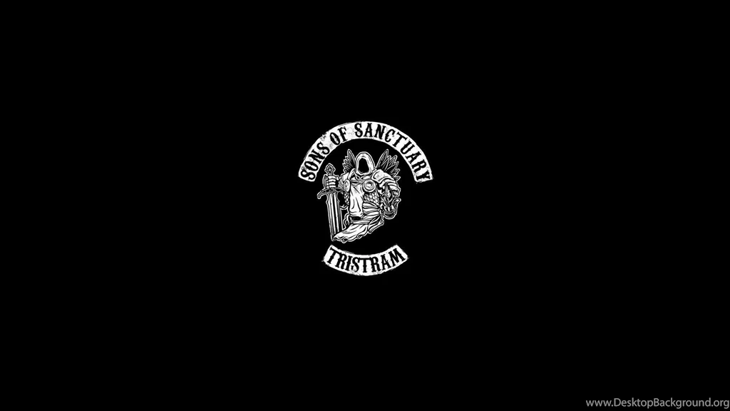 Abstract, Minimalistic, Sons Of Anarchy, Diablo, Tristram, Diablo ...