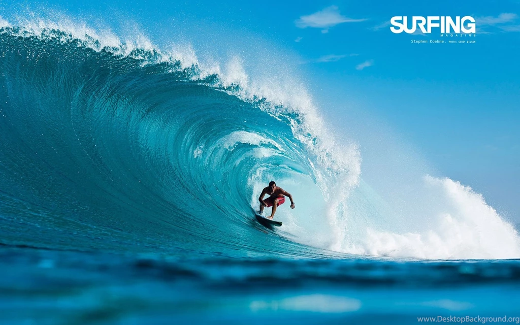 Surfing In Teahupoo Tahiti Wallpapers
