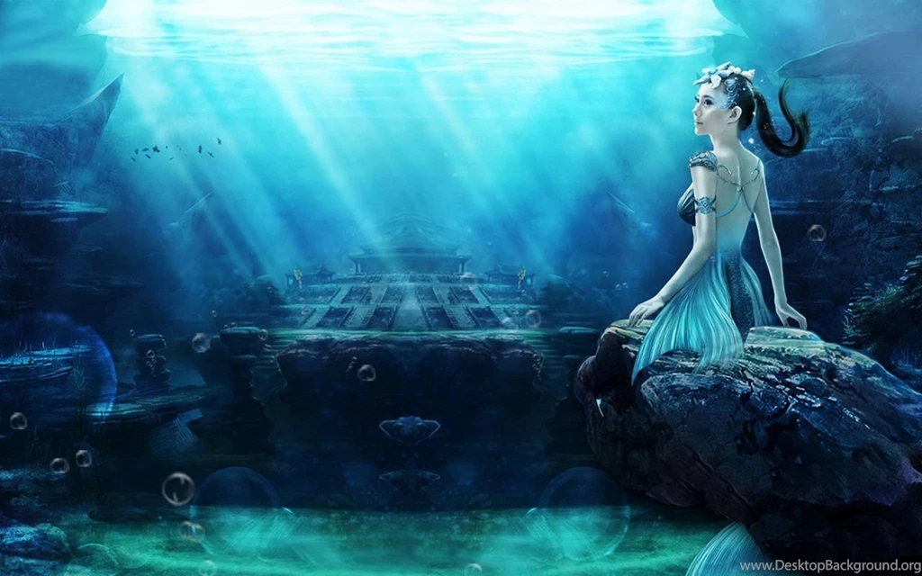 A Mysterious Beautiful Mermaids HD Widescreen Wallpapers.jpg