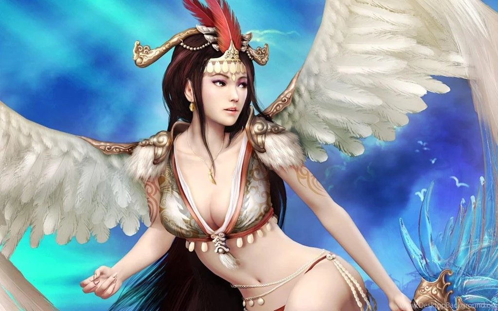 BEAUTIFUL ANGEL WALLPAPER   (