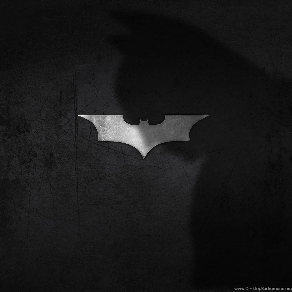 Download Wallpapers 2048x2048 Shadow, Logo, Batman, Dark Knight New ...