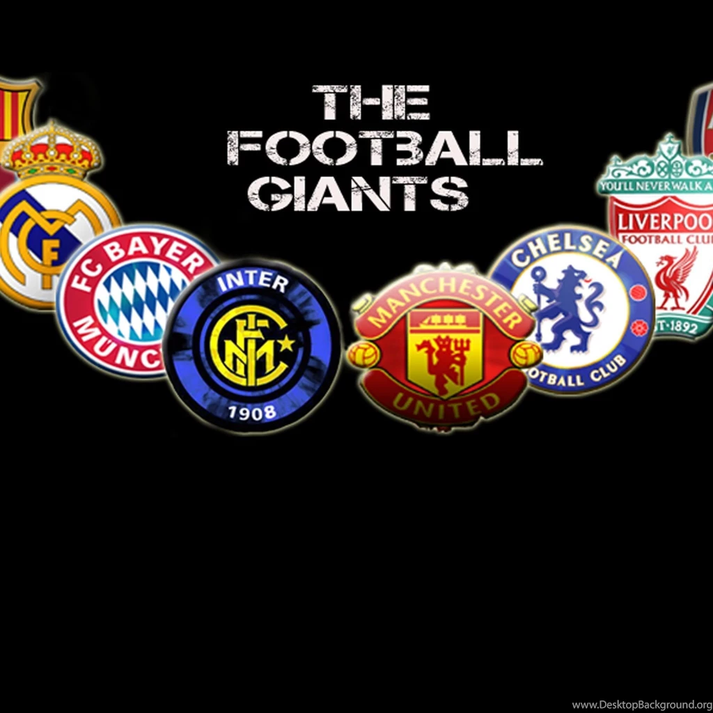 Best Football Clubs iPad 3,4 & Air Wallpapers