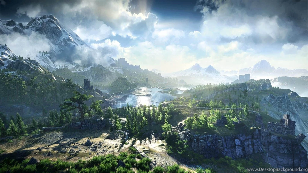 The Witcher 3: Wild Hunt Beautiful Landscape 1920x1080 Full HD ...