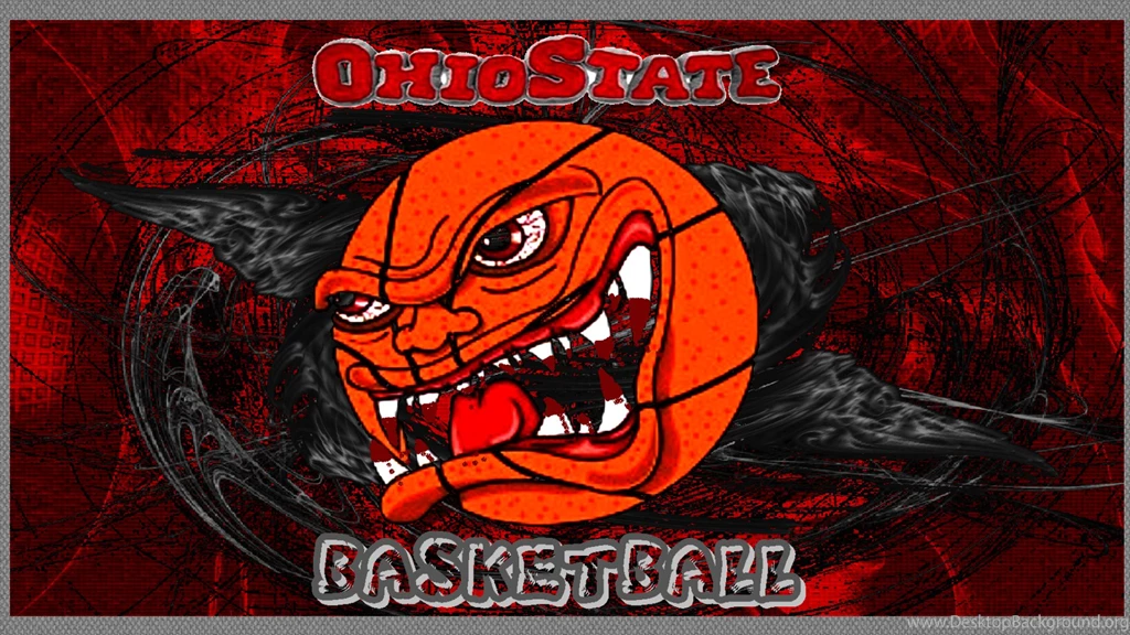 OHIO STATE BASKETBALL ANGRY BALL Ohio State University ...