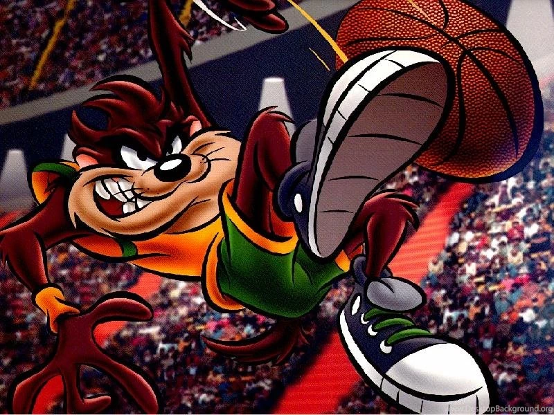 Free Computer Wallpaper, Basketball Taz