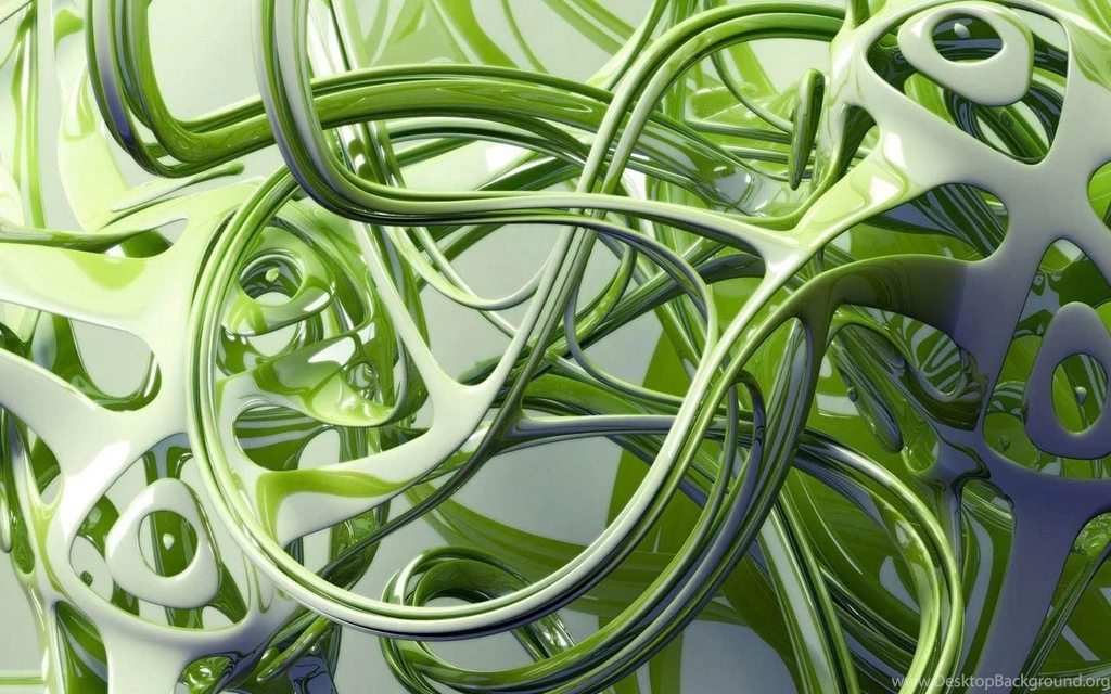 Green 3D Abstract Wallpapers Wallpapers HD Wallpapers 77978