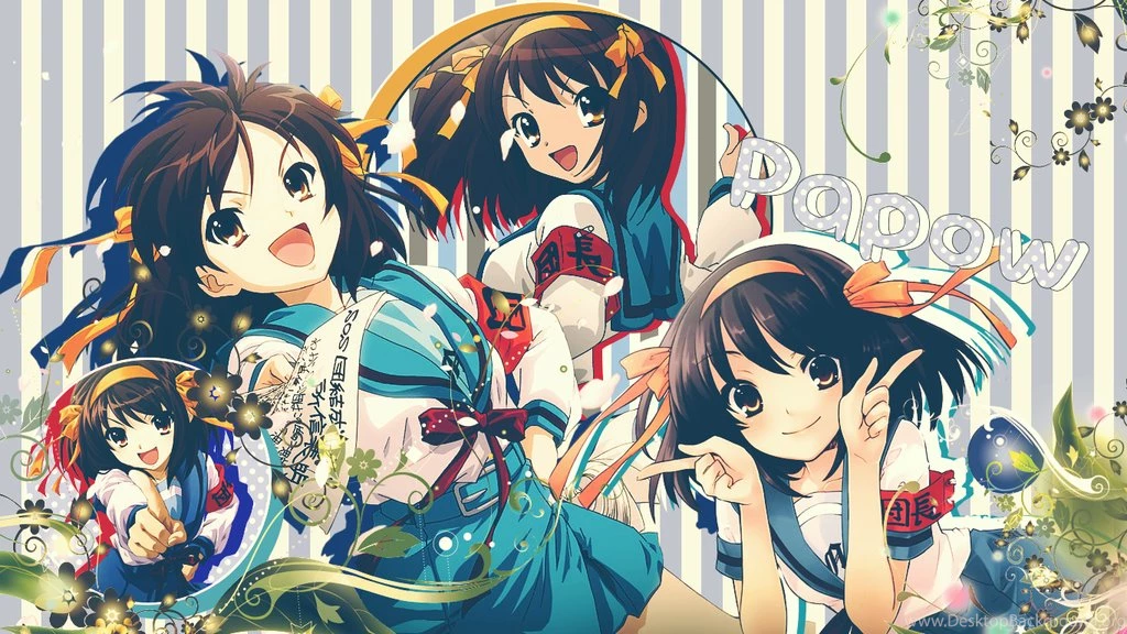 Haruhi Suzumiya Wallpapers By Blubbaz On DeviantArt