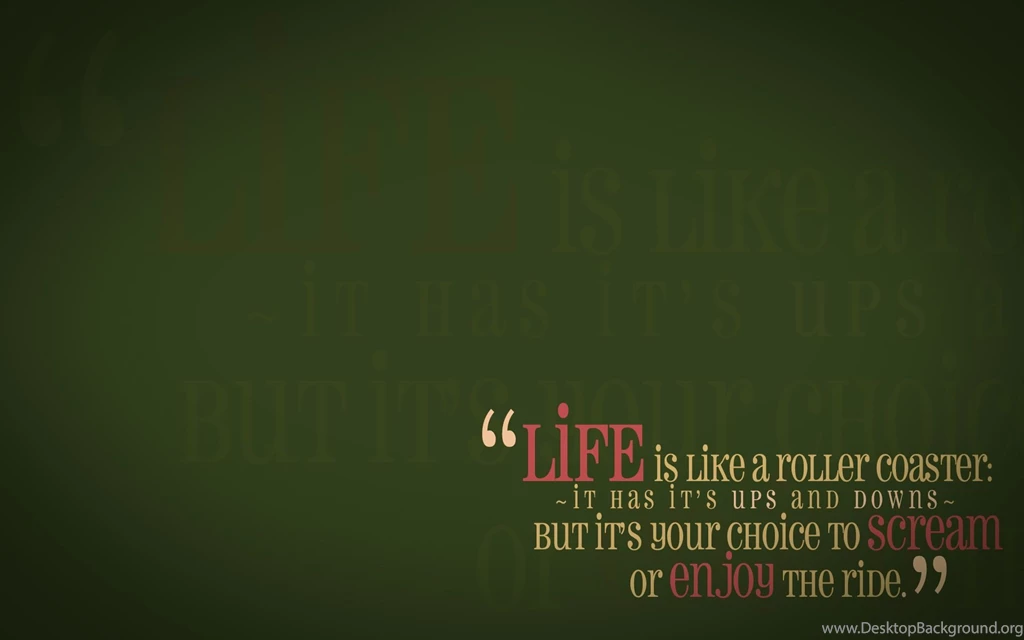 Life quote hd wallpaper background free for desktop