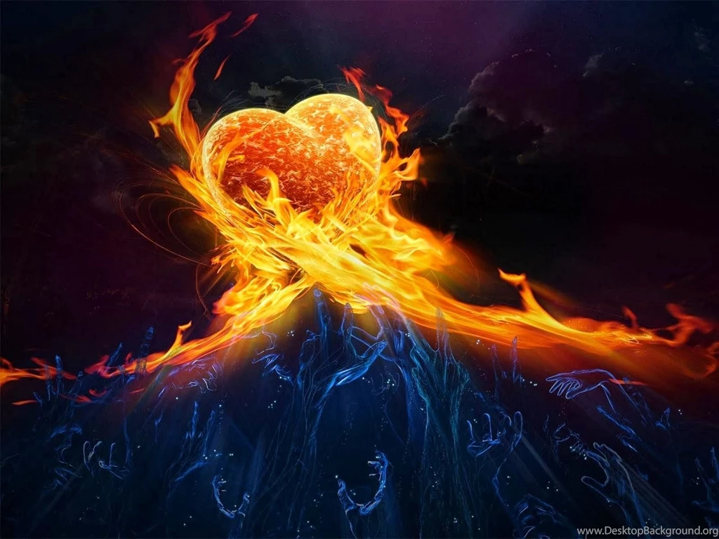 BLACK AND RED FIRE HD WALLPAPERS