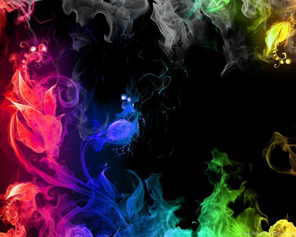 1280x1024 Rainbow Colors Fire Wallpapers