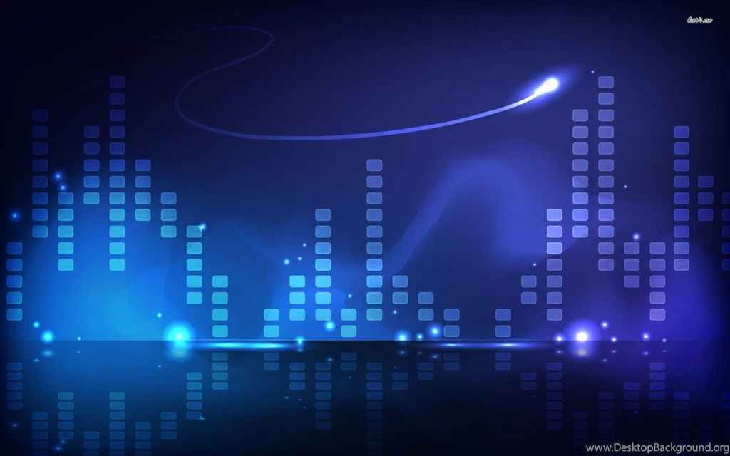 Blue Equalizer Bars Wallpapers   Abstract Wallpapers