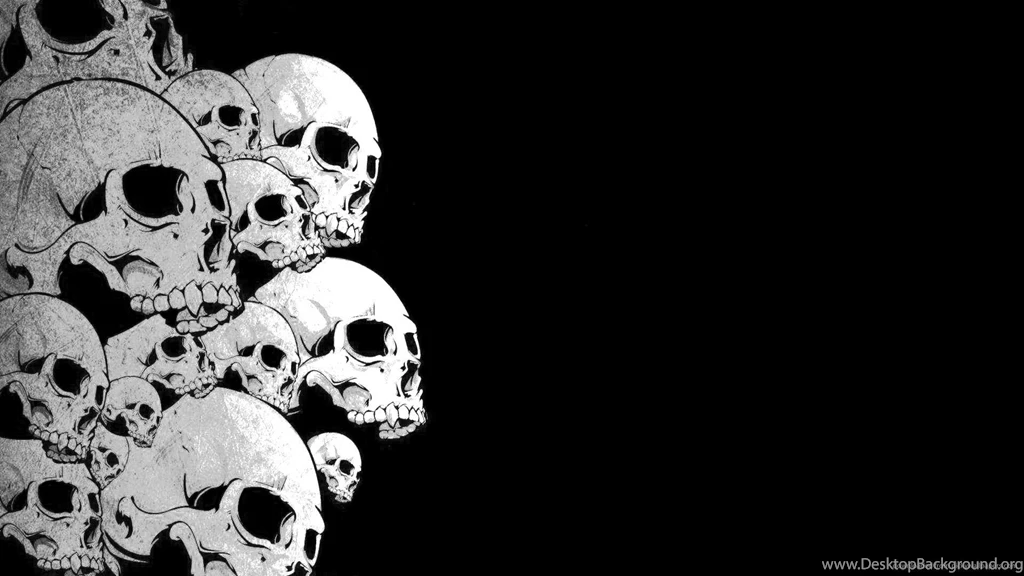 A Pile Of Skulls Wallpapers For iPhone 4