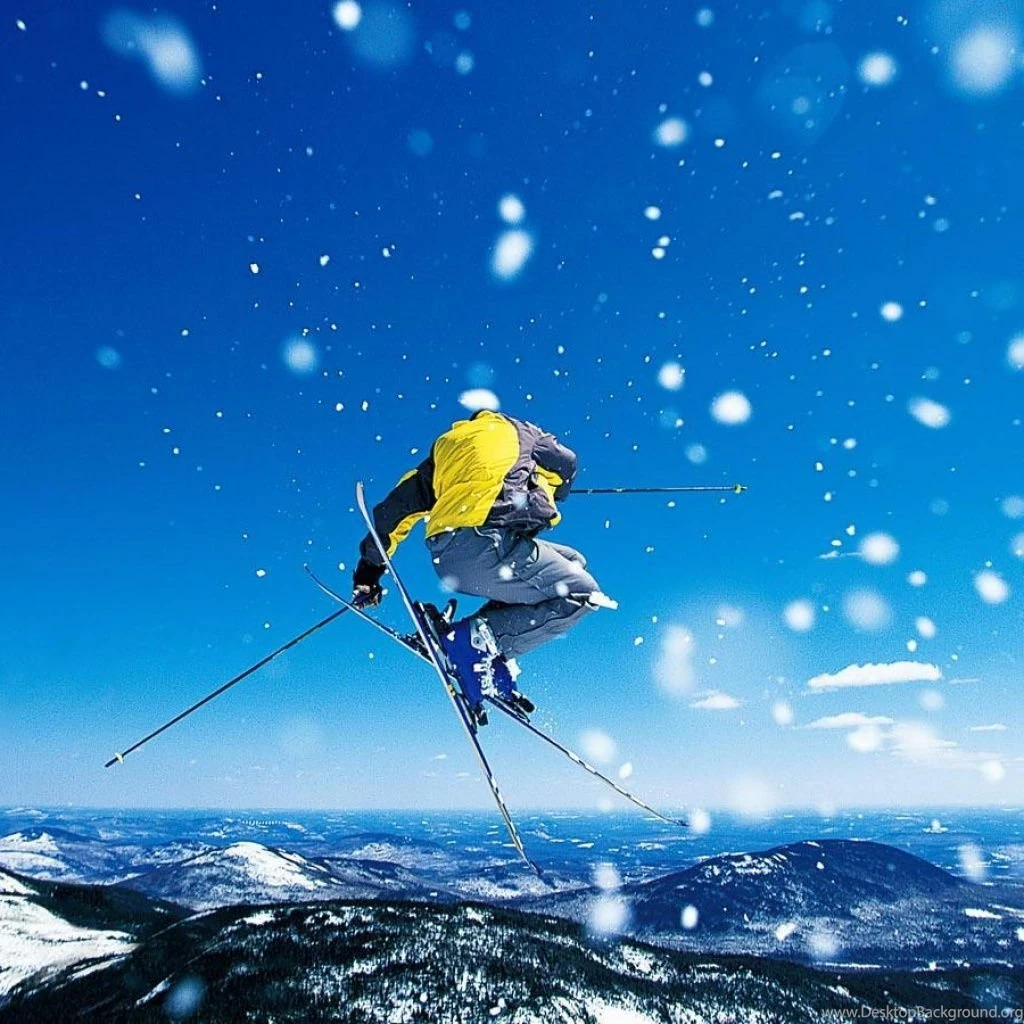 Extreme Skiing iPad 1 & 2 Wallpapers