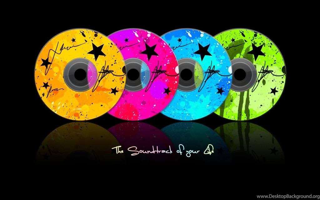 Colour Disc Music Wallpapers