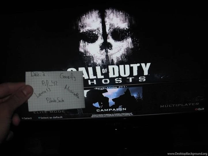 Call Of Duty: Ghosts Desktop Wallpapers