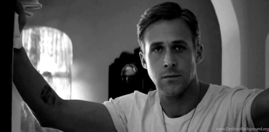Ryan Gosling In Black And White (