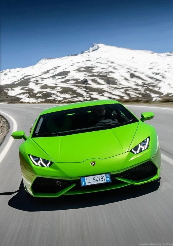 Free Sports Car Green Lamborghini Huracan, Computer Desktop Hd ...