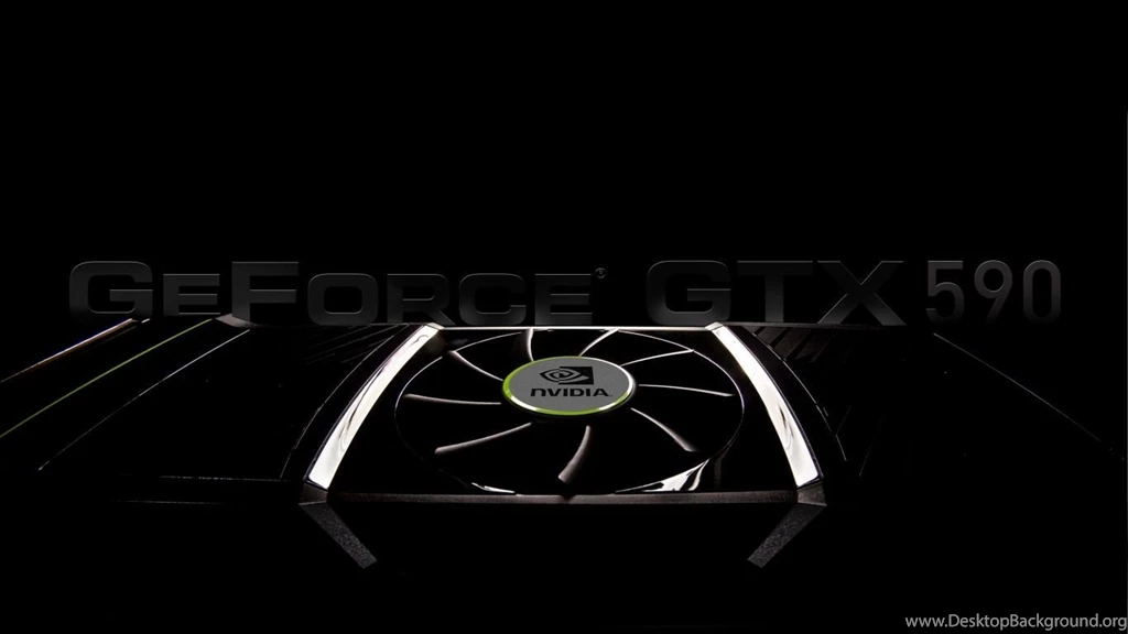 Download Wallpapers 1366x768 Geforce, Card, Video Card, Gtx 590 ...