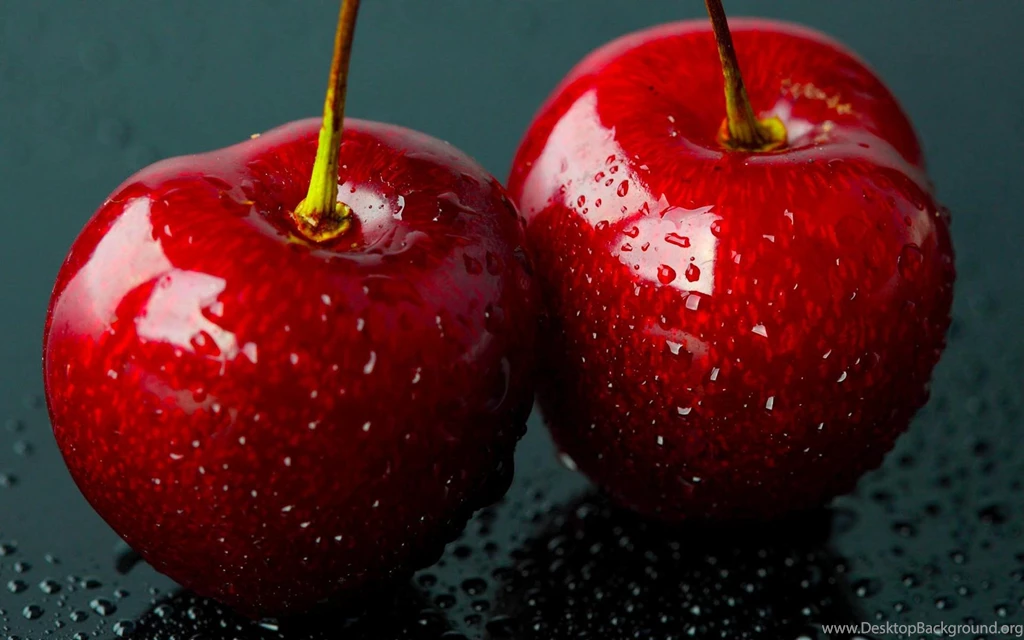 Fruits Cherries Macro Pictures For Desktop >> HD Wallpaper, Get It ...