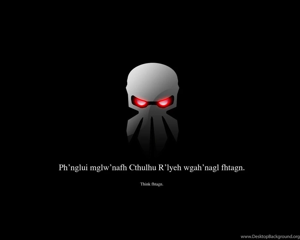 Download Black Cthulhu Wallpapers 1280x1024