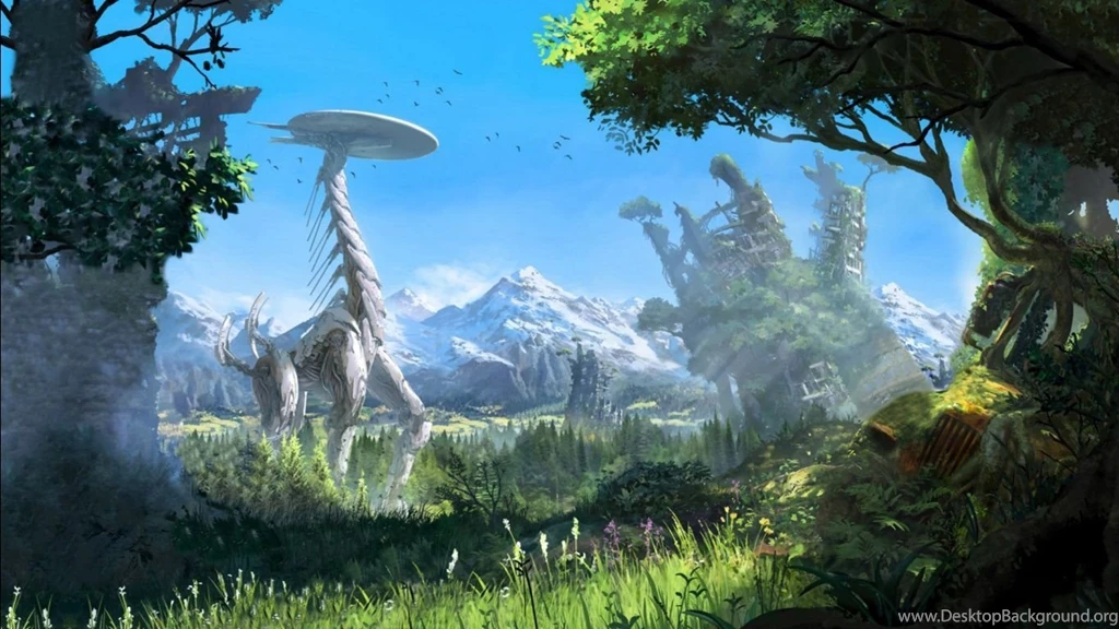 HD Backgrounds Horizon Zero Dawn 2016 E3 Game Wallpapers ...