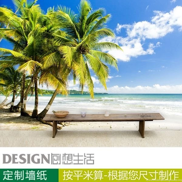 Online Buy Wholesale 3d Beach Wallpapers From China 3d Beach ...