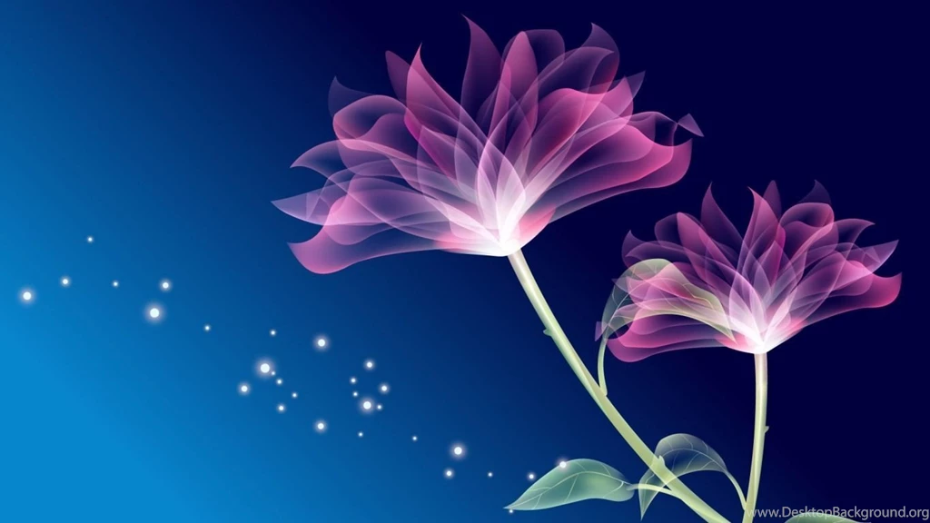 Cool Abstract Flowers HD Desktop Mobile Wallpaper Backgrounds