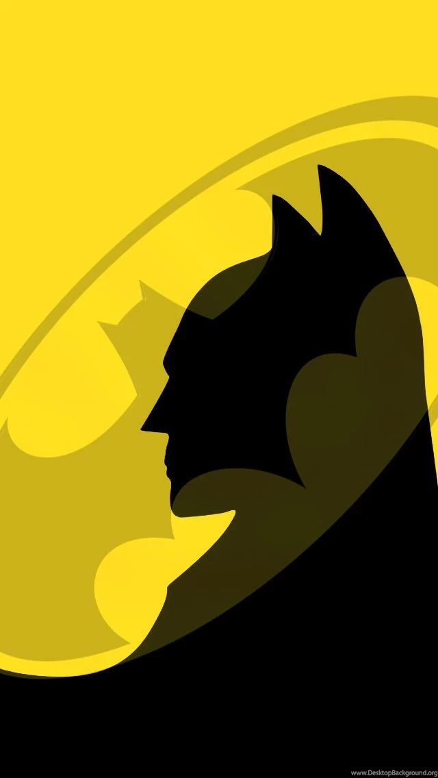 Yellow Batman iPhone 5 Wallpapers (640x1136)