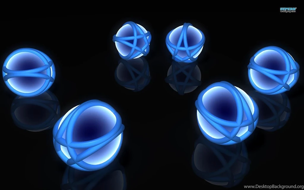 Pentagram Spheres Wallpapers   3D Wallpapers