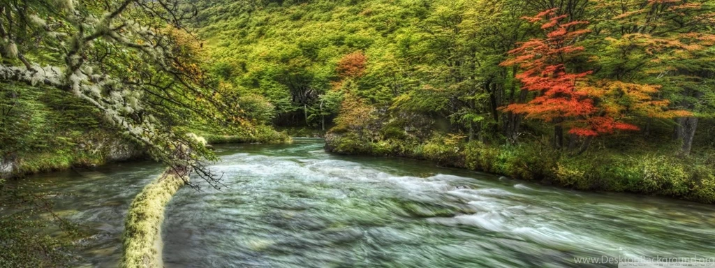 Fast Flowing River HD Desktop Wallpapers : High Definition ...