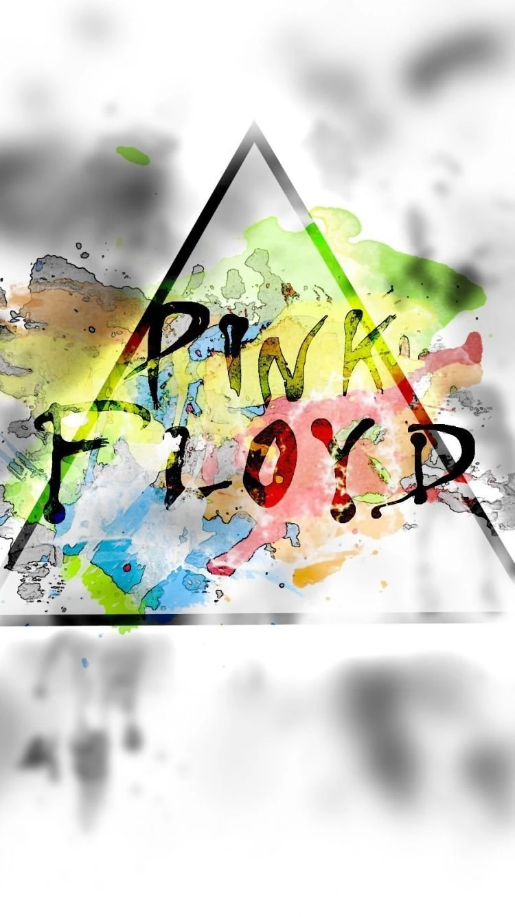 Download Wallpapers 750x1334 Pink Floyd, Name, Triangle, Backgrounds ...