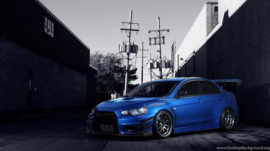 Mitsubishi Lancer 2014 Blue Image