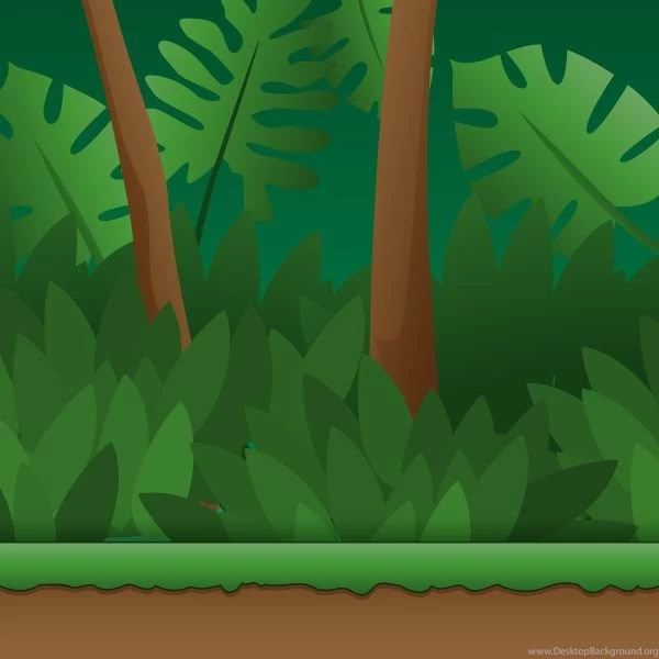 Jungle Backgrounds Repeatable Horizontal Game Art Guppy
