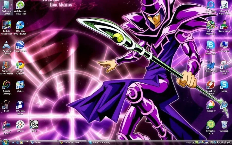 Dark Magician Desktop By MrsRyoBakura On DeviantArt
