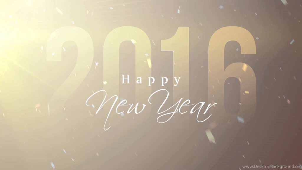 Happy New Year 2016 HD Desktop PC Wallpapers