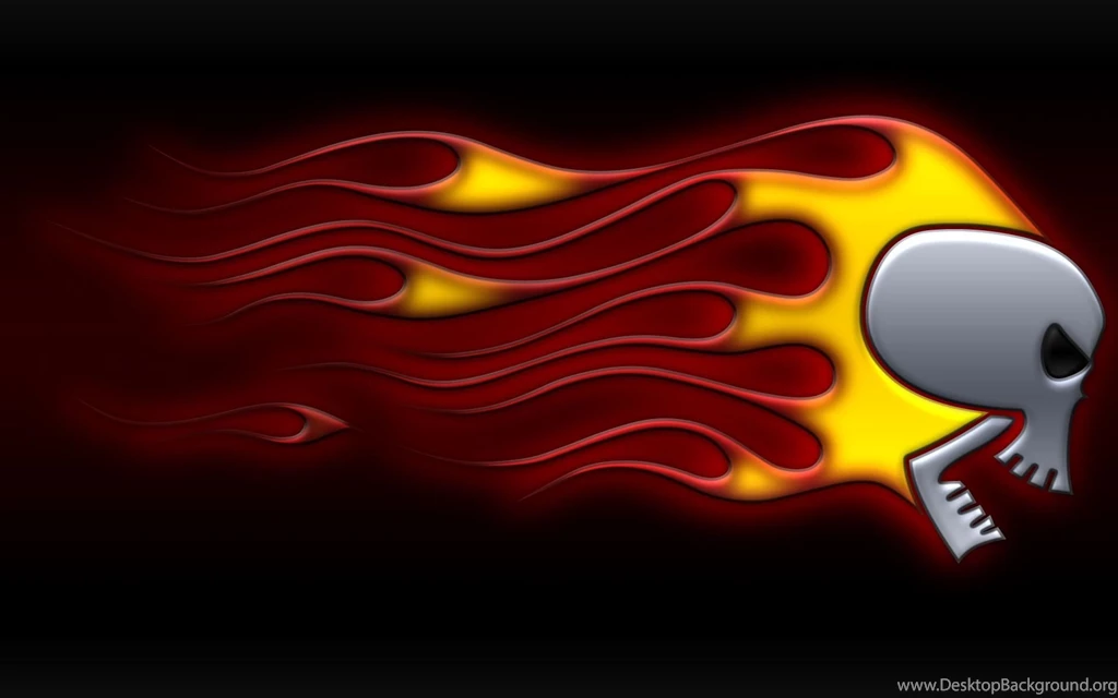 Fire Skulls Wallpapers   31878