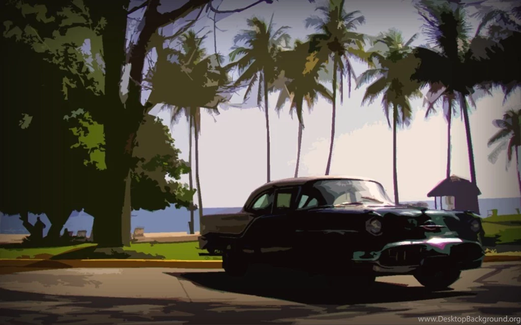 Cuban Car On Beach Wallpapers By Ozone48 On DeviantArt