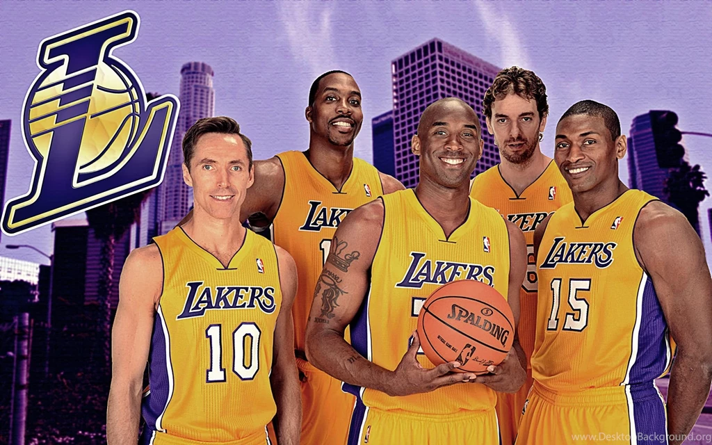 Lakers Best Starting Five Wallpaper Lakers wallpaper .jpg