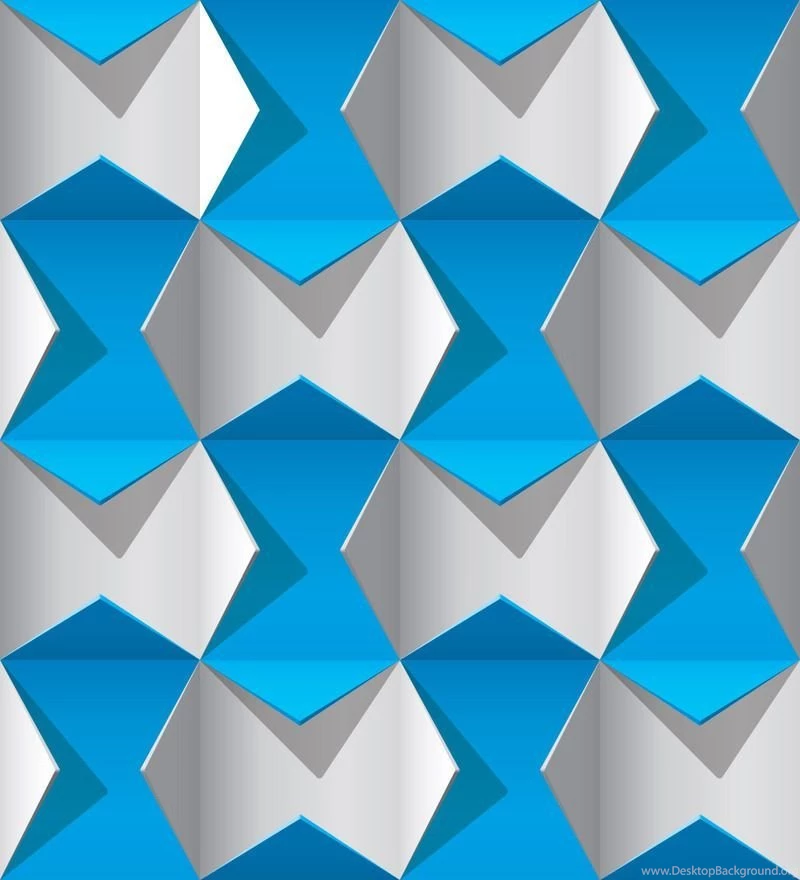 Print A Wallpapers Blue White 3D Wallpapers By Print A Wallpapers ...