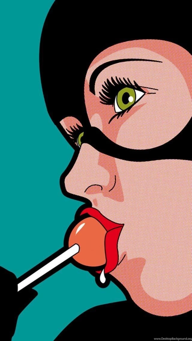 Cat Woman. DC Comics Characters. Tap To See More Cool Retro Style ...