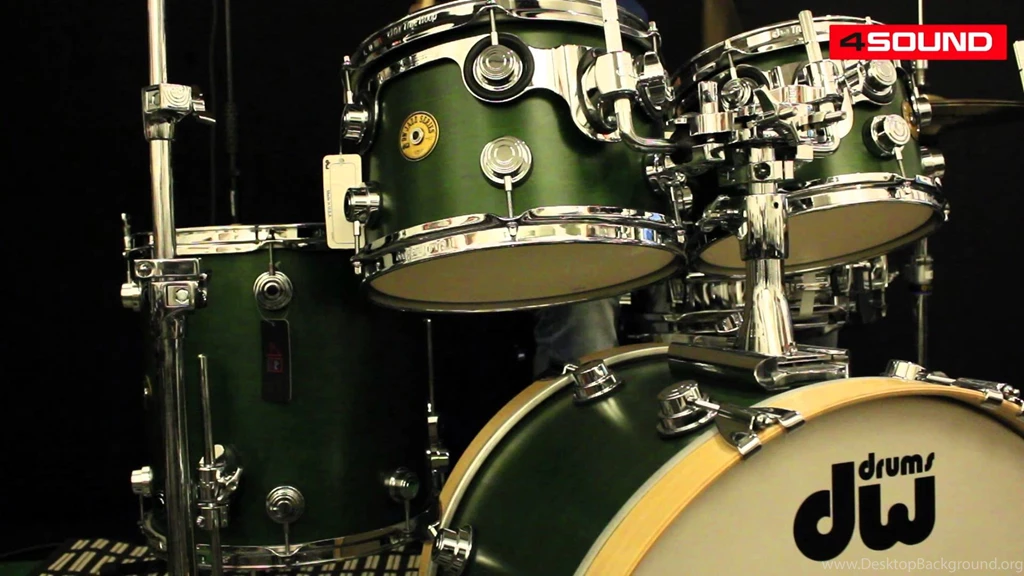 4sound Gear Guide DW Jazz Series 20/10/12/14, Satin Oil Emerald ...