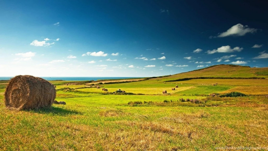 Landscapes Skylines Fields Farms Desktop Background Images HD ...