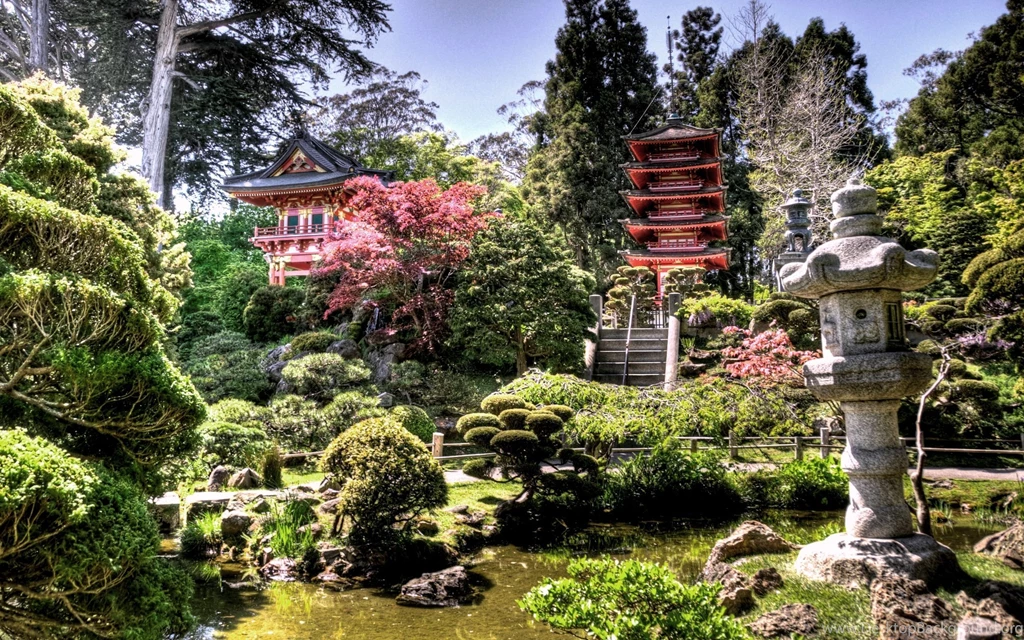 Japanese Tea Garden Desktop Wallpapers