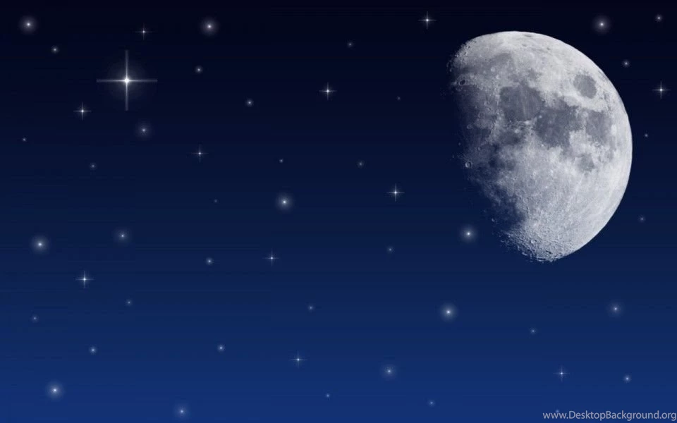 Free Download Latest Sky Moon Stars HD Wallpaper, HQ Backgrounds ...
